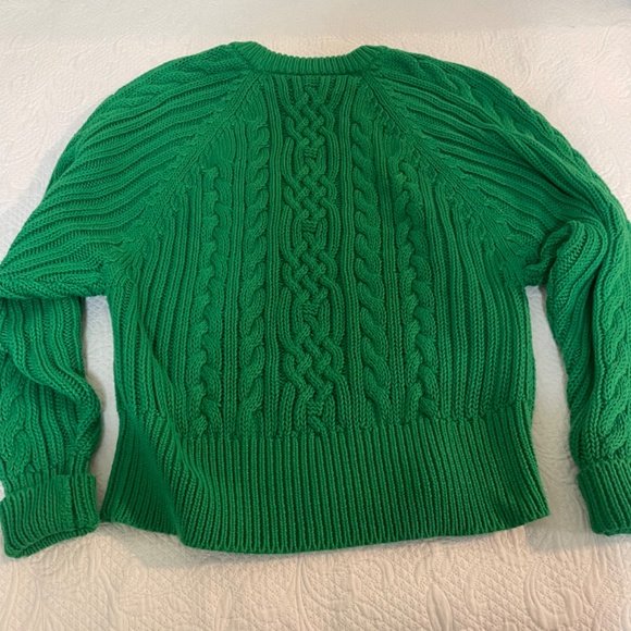 Beautiful Cable Knit Chaps by Ralph Lauren Sweater - Picture 2 of 6